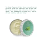 ARGAN PEPPERMINT HAIR CREAM - CONTROLS DANDRUFF, REDUCES HAIR FALL & PROMOTES HAIR GROWTH on satliva.com