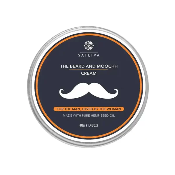 THE BEARD AND MOOCHH CREAM - PROMOTES NATURAL GROWTH & KEEPS BEARD HEALTHY on satliva.com