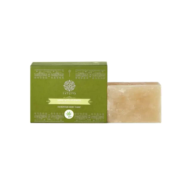 HEMP WITH MORINGA BODY SOAP BAR - CONTROLS ACNE & EXCESS OIL PRODUCTION on satliva.com